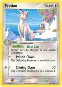 Persian - EX FireRed & LeafGreen - Pokemon card
