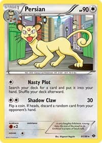 Persian - Next Destinies - Pokemon card