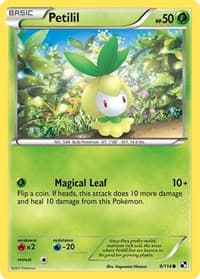 Petilil - Black and White - Pokemon card