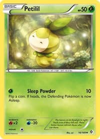 Petilil - Boundaries Crossed - Pokemon card