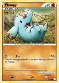 Phanpy - HeartGold SoulSilver - Pokemon card