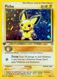 Pichu - Neo Genesis - Pokemon card