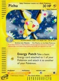 Pichu (22) - Expedition - Pokemon card