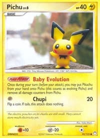 Pichu - Mysterious Treasures - Pokemon card
