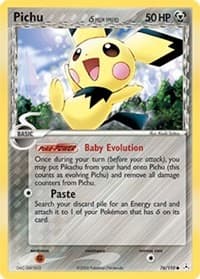 Pichu (Delta Species) - EX Holon Phantoms - Pokemon card