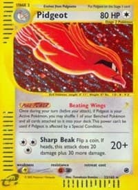 Pidgeot (23) - Expedition - Pokemon card