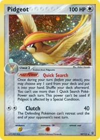 Pidgeot - EX FireRed & LeafGreen - Pokemon card
