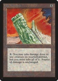 Jade Monolith - Beta Edition - Magic: The Gathering card