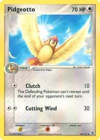 Pidgeotto - EX FireRed & LeafGreen - Pokemon card