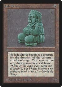 Jade Statue - Beta Edition - Magic: The Gathering card