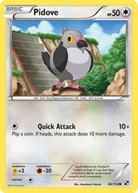Pidove - Black and White - Pokemon card