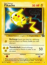 Pikachu (Movie Promo) - WoTC Promo - Pokemon card