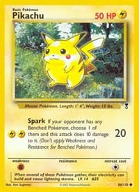 Pikachu - Legendary Collection - Pokemon card