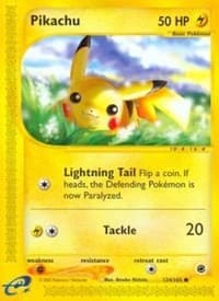Pikachu - Expedition - Pokemon card
