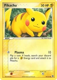Pikachu - EX FireRed & LeafGreen - Pokemon card