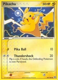 Pikachu - EX Emerald - Pokemon card
