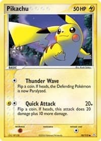 Pikachu - EX Holon Phantoms - Pokemon card