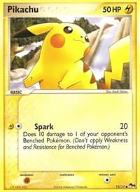 Pikachu - POP Series 4 - Pokemon card
