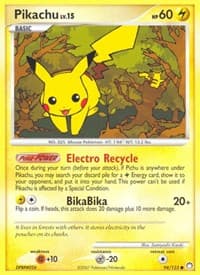 Pikachu - Mysterious Treasures - Pokemon card