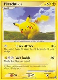 Pikachu - Majestic Dawn - Pokemon card