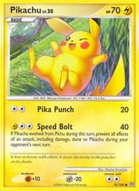 Pikachu - Stormfront - Pokemon card