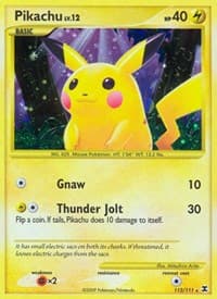 Pikachu - Rising Rivals - Pokemon card
