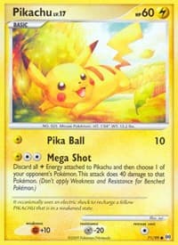 Pikachu - Arceus - Pokemon card