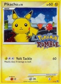 Pikachu - Rumble - Pokemon card
