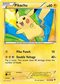 Pikachu - Boundaries Crossed - Pokemon card