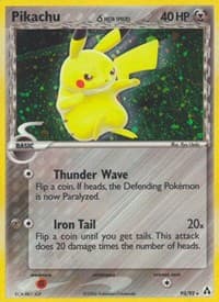 Pikachu (Delta Species) - EX Legend Maker - Pokemon card