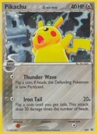 Pikachu (Delta Species) - 035 (Value Pack) - Nintendo Promos - Pokemon card