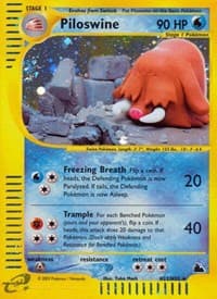 Piloswine (H22) - Skyridge - Pokemon card