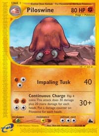 Piloswine (43) - Skyridge - Pokemon card