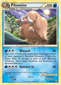 Piloswine - Triumphant - Pokemon card