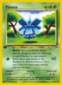 Pineco - Neo Discovery - Pokemon card