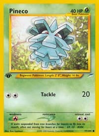 Pineco - Neo Destiny - Pokemon card