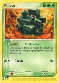 Pineco - EX Dragon - Pokemon card