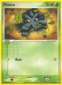 Pineco - EX Unseen Forces - Pokemon card