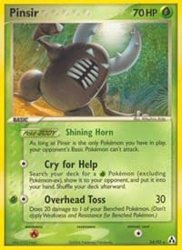 Pinsir - EX Legend Maker - Pokemon card