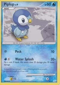 Piplup - DP Trainer Kit: Manaphy & Lucario - Pokemon card