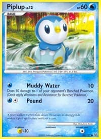 Piplup - Platinum - Pokemon card