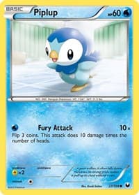 Piplup - Dark Explorers - Pokemon card