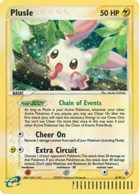 Plusle - EX Dragon - Pokemon card