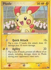Plusle - POP Series 1 - Pokemon card