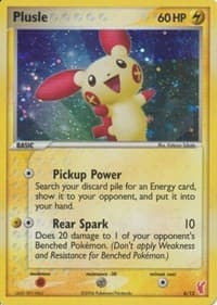 Plusle - EX Trainer Kit 2: Plusle & Minun - Pokemon card