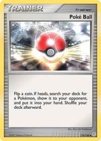 Poke Ball - Diamond and Pearl - Pokemon card