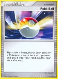 Poke Ball - Platinum - Pokemon card
