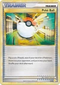 Poke Ball (Raichu) - HGSS Trainer Kit: Gyarados & Raichu - Pokemon card