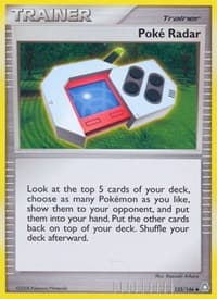Poke Radar - Legends Awakened - Pokemon card