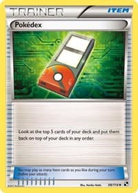 Pokedex - Black and White - Pokemon card